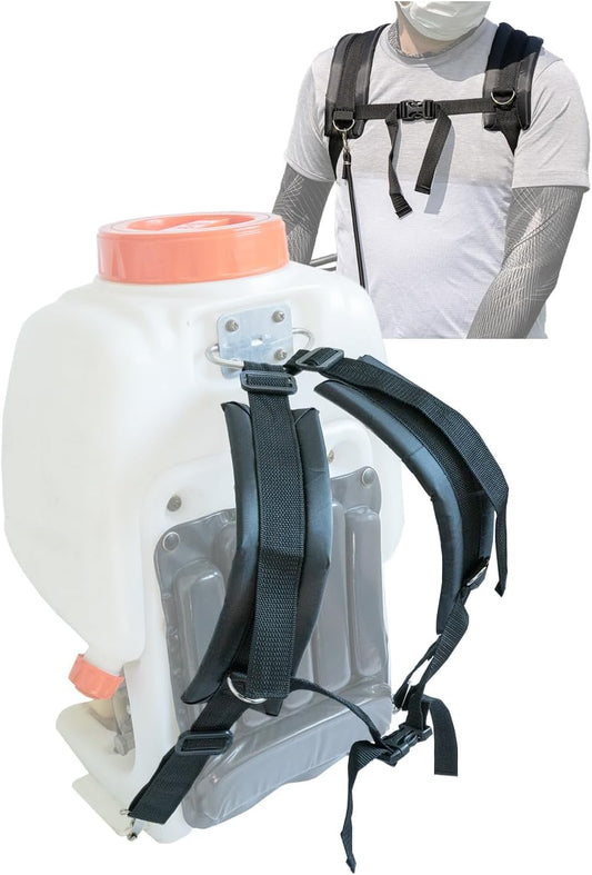 [Load Capacity 44.1 lbs (20 kg), Listed in Modern Agriculture] AHEART Backpack Belt Sprayer Belt Back-type Lawn Trimmer Strap Replacement Shoulder Strap (Chest Belt Included)