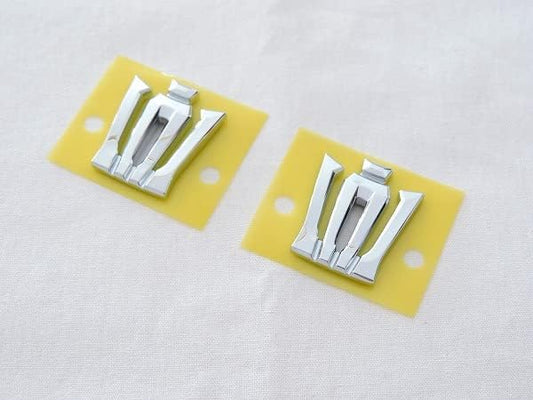 Toyota genuine Dealer option item 220 series Crown Pillar emblem left and right set