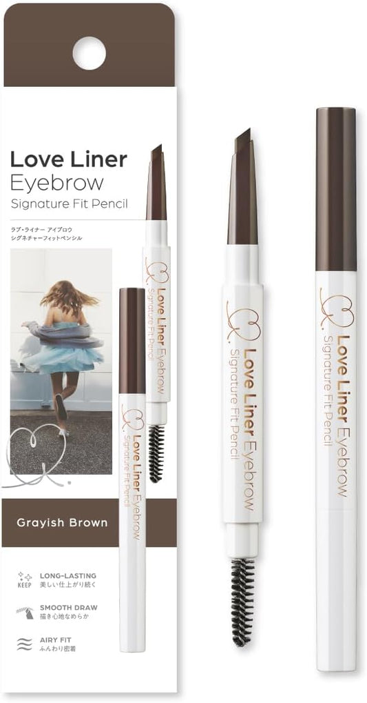 LoveLiner ラブライナー シグネチャーフィットペンシル ＜アイブロウ＞ (グレイッシュブラウン)