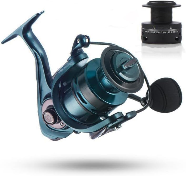 スピニングリール 1000番 2000番 6000番 フィッシング リール 釣り 5.2:1 替えスプール付き 釣り具 釣り用品 海釣り 川釣り 湖釣り 防波堤 渓流釣り [並行輸入品]