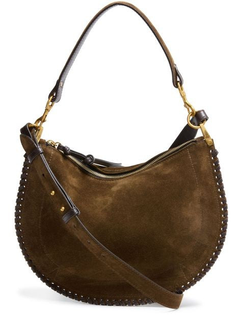 ISABEL MARANT Oskan soft zipped shoulder bag - Image 1