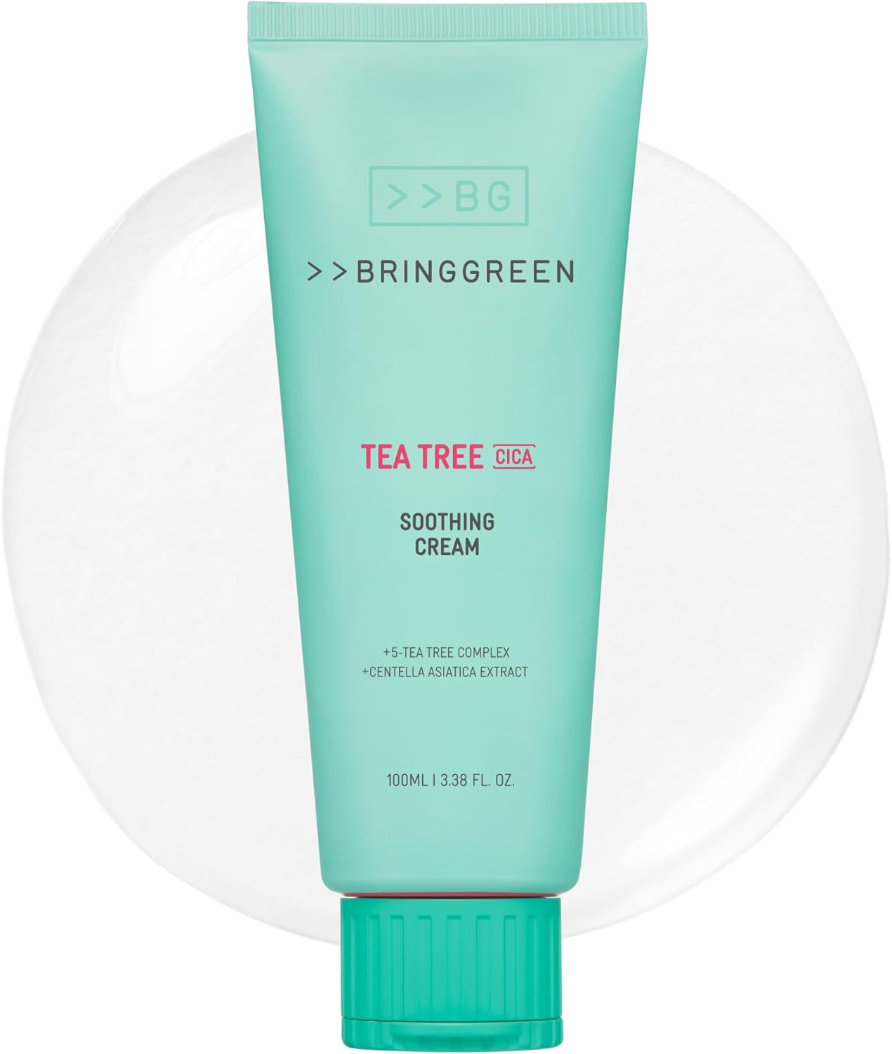 BRING GREEN Tea Tree Deer Soothing Cream Plus, 3.4 fl oz (100 ml)