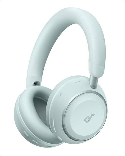 Anker Soundcore Space 2 (Bluetooth 6.1 Wireless Headphones) [Up to 70 Hours of Music Playback / Ultra Noise Cancelling 3.5 / LDAC / High Resolution Compatible (Wireless/Wired), Multi-Point Compatible