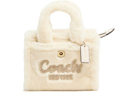 COACH Cargo 20 ムートン トートバッグ - Image 1