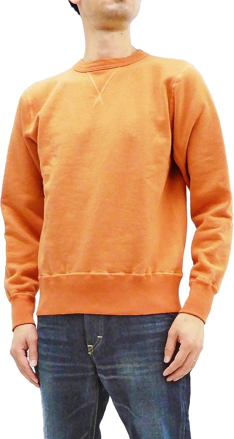 Buz-Ricksons BR65622 Solid Color Sweatshirt, Men's Sweatshirt