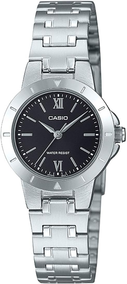 Casio Collection LTP-1177 Wristwatch, Black, Bracelet Type