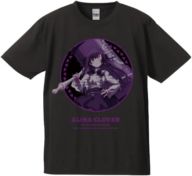 [azumaker] I am a receptionist for the Guild, but I hate working overtime, so I will try to subduke the boss solo T-shirt, Alina Clover, L size