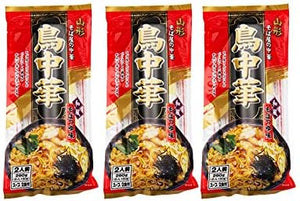 Ramen Soba Shop Bird Chinese Dry Noodles 6-Pack Special Soup Included (2-Pack x 3 Bags)