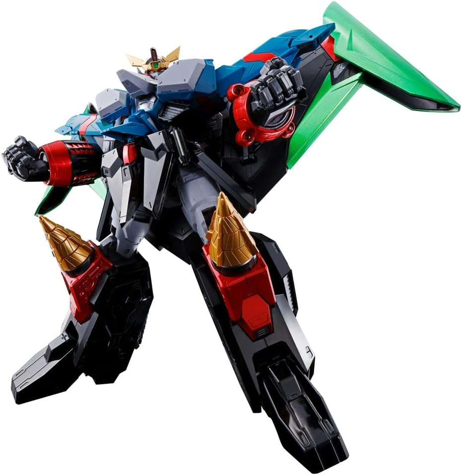 BANDAI SPIRITS Soul of Chogokin GX-104 GaoGaiGar Final Gao Figar, Approx. 10.2 inches (260 mm), Die Cast & ABS & PVC, Painted Action Figure