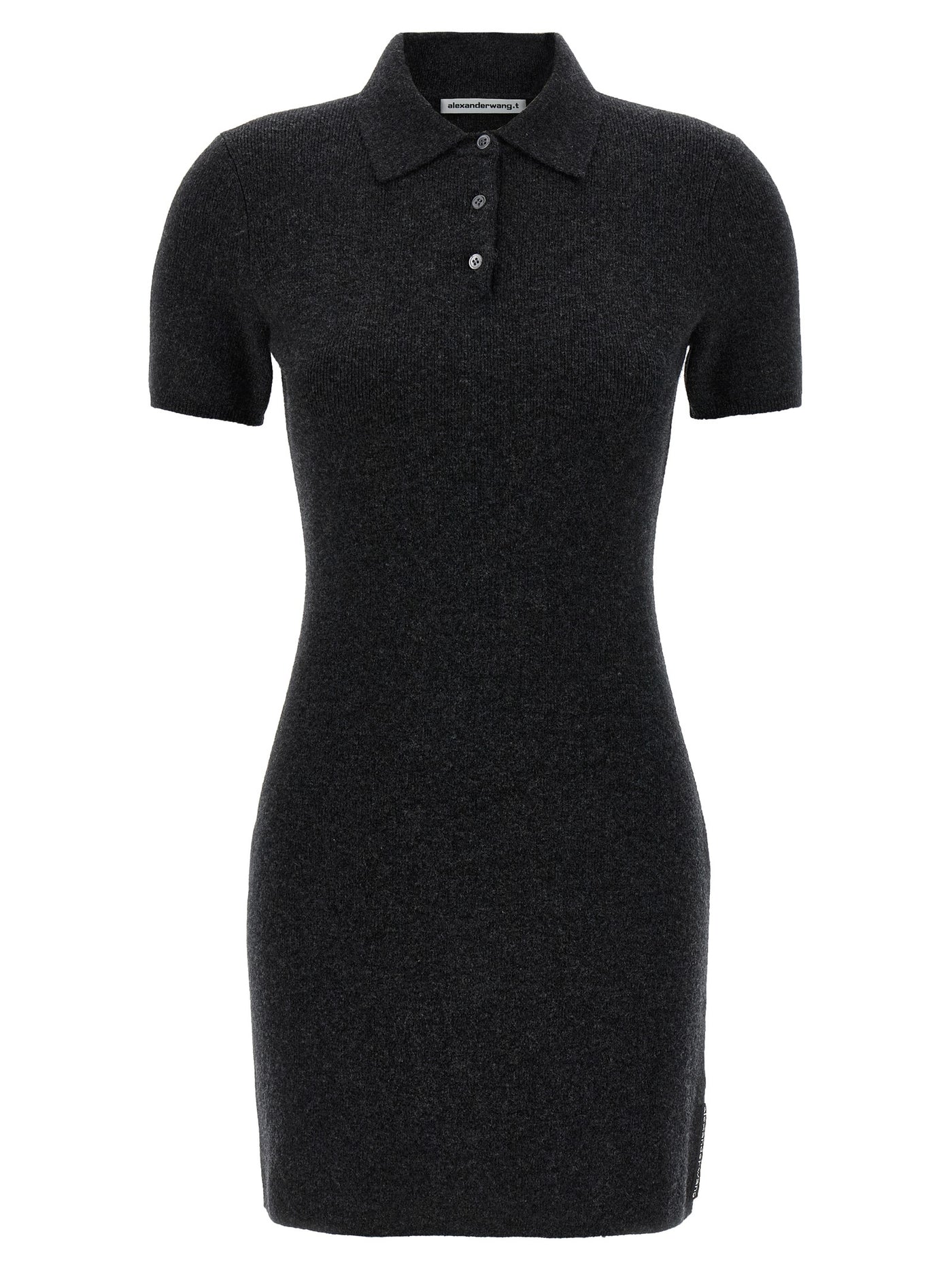T By Alexander Wang Tによるアレクサンダーワンポロドレス - Image 1