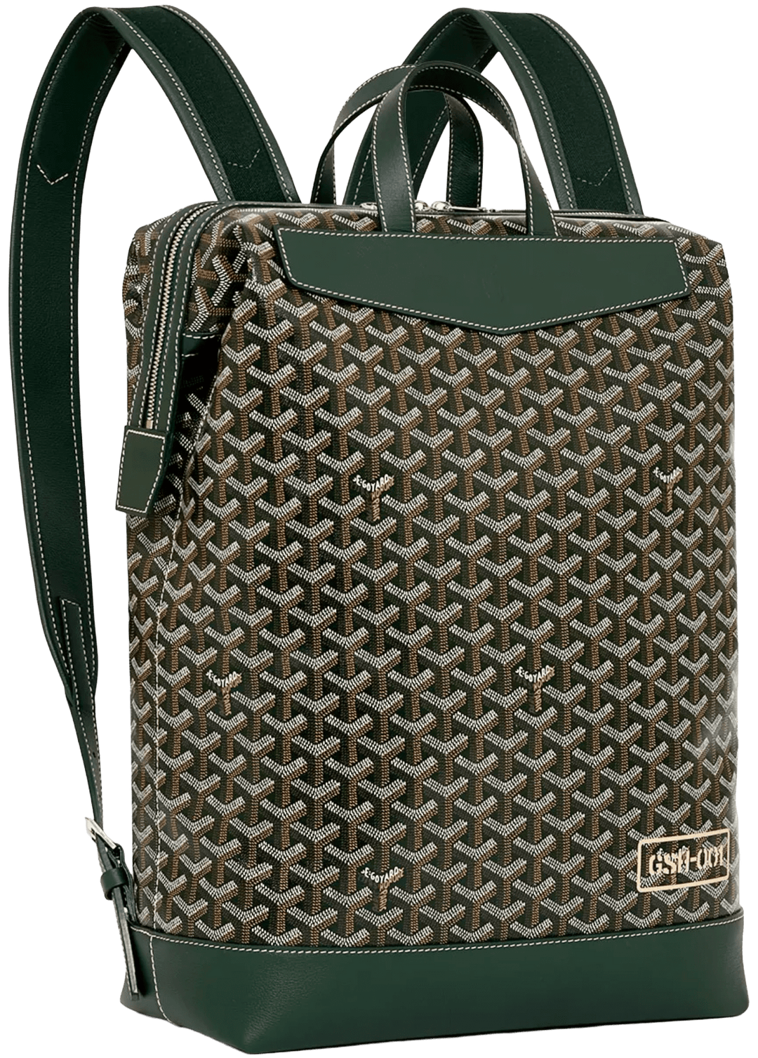 GOYARD 'DARK GREEN' CISALPIN BACKPACK