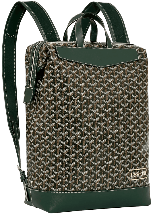 GOYARD 'DARK GREEN' CISALPIN BACKPACK