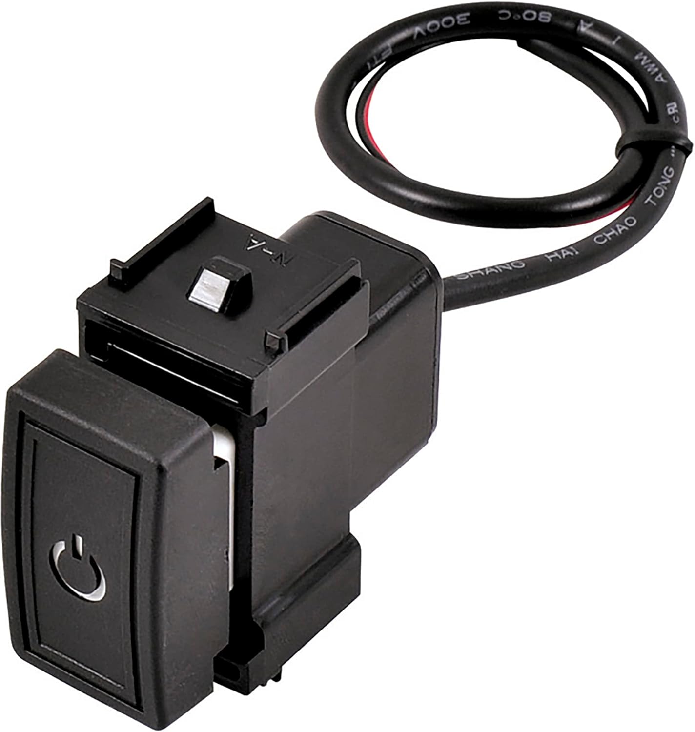 amon ON-OFF push switch (for NISSAN vehicles), 12 VDC 500mA 3220