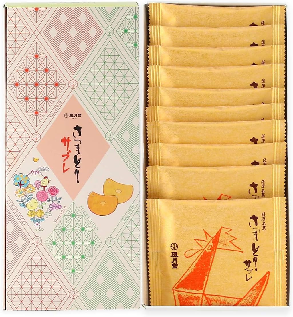 Fugetsudo Sweet Sabre 10 Pieces