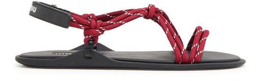 MIU MIU ロープ サンダル - Image 1