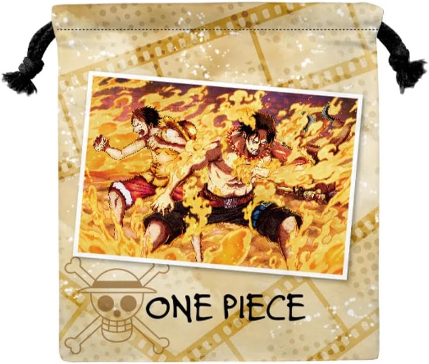 K Company OP-KC4-AL One Piece Drawstring Bag (Famous Scene) Ace & Luffy