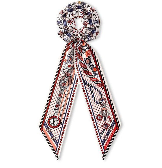 LOUIS VUITTON Summer Garden Scrunchie - Image 1