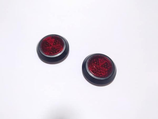Toyota Genuine Door Reflector Left and Right Set of 2 Easy Replacement Mecla Cap Reflector Safety