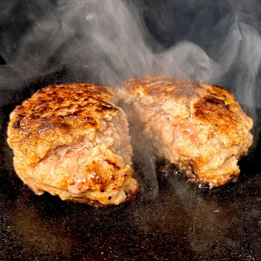Additive-free, 100% Beef Yuzen Hamburger, 6 Pieces (2 Vacuum Packs x 3), Meiwa Foods Osaka Ajiyuzen Noodles