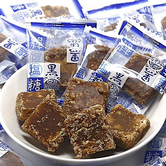 塩黒糖 150g×1袋 沖縄県産 黒糖菓子 ミネラル補給 熱中症対策 塩分 個包装 おやつ 沖縄 お土産 お取り寄せ お菓子