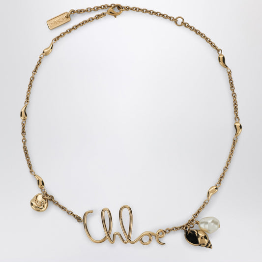 Chloe ChloéChloéChloéの象徴的なネックレスとシェルの魅力 - Image 1