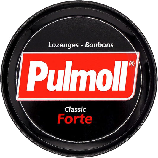 Pulmol Forte Candy, 2.6 oz (75 g), Honey and Menthol, Licorice Flavor, Throat Candy, Licorice, German Candy