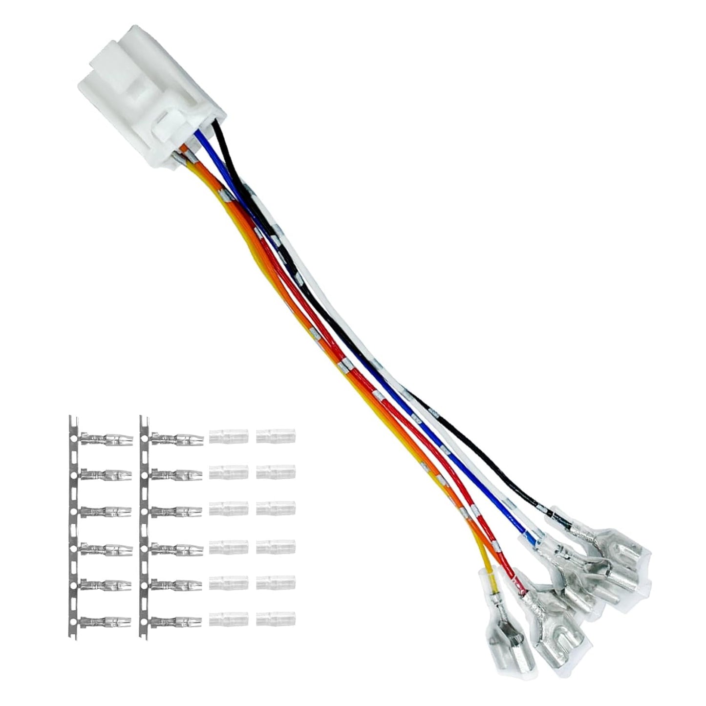 KONPON Fits Toyota Prius R5/1-60 Series Prius ZVW60/MXWH60 Compatible Year R5.1~ Power Socket Dual Elastic Tube Option Coupler Model A / Pack of 1