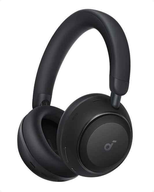 Anker Soundcore Space 2 (Bluetooth 6.1 Wireless Headphones) [Up to 70 Hours of Music Playback / Ultra Noise Cancelling 3.5 / LDAC / High Resolution Compatible (Wireless/Wired), Multi-Point Compatible