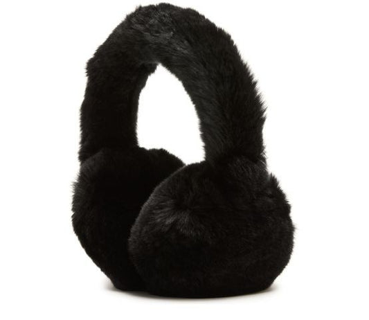 YVES SALOMON Rex rabbit fur earmuffs - Image 1