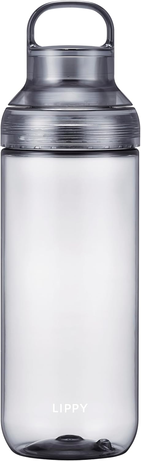 OSK ウォーターボトル 日本製 洗いやすい 持ち手 パッキン 付 軽量 常温 LIPPY