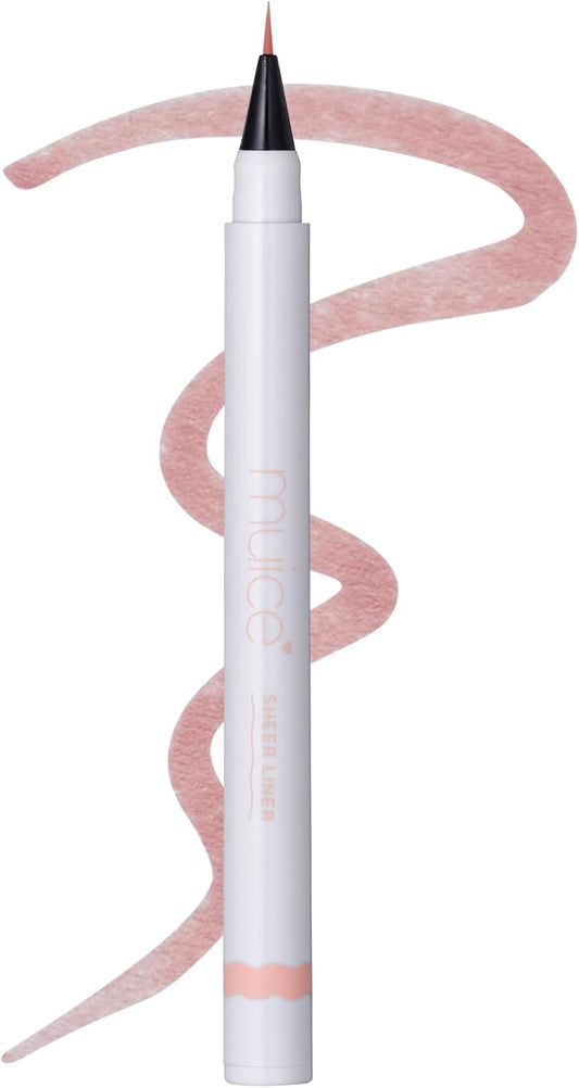 muice Silliner, Eyeliner, Multi-Liner (03 Namida Pink), Nuance Color, Teardrop Bag, Eyebrow Double Liner