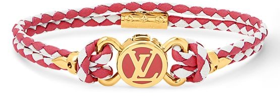 LOUIS VUITTON LV Icon Trainer Leather Bracelet - Image 1
