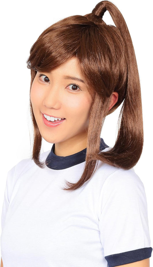 Katsurand Natural Ponytail Wig Costume Prop Unisex