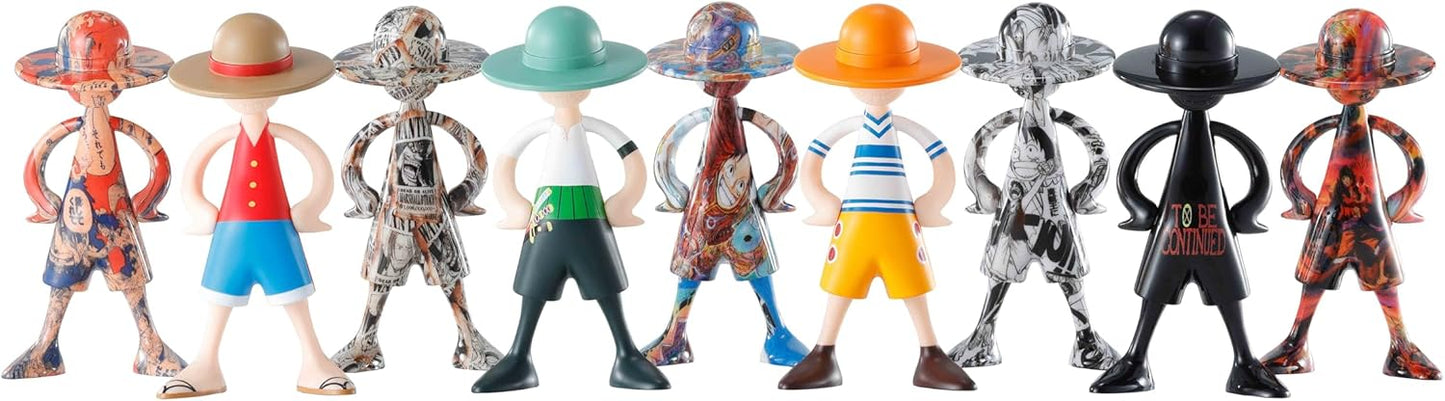 TAMASHII NATIONS LUFFY's ONE PIECE Adventure Memories Vol. 1 (Box) Approx. 3.4 inches (86 mm), ABS Pre-painted Complete Figure