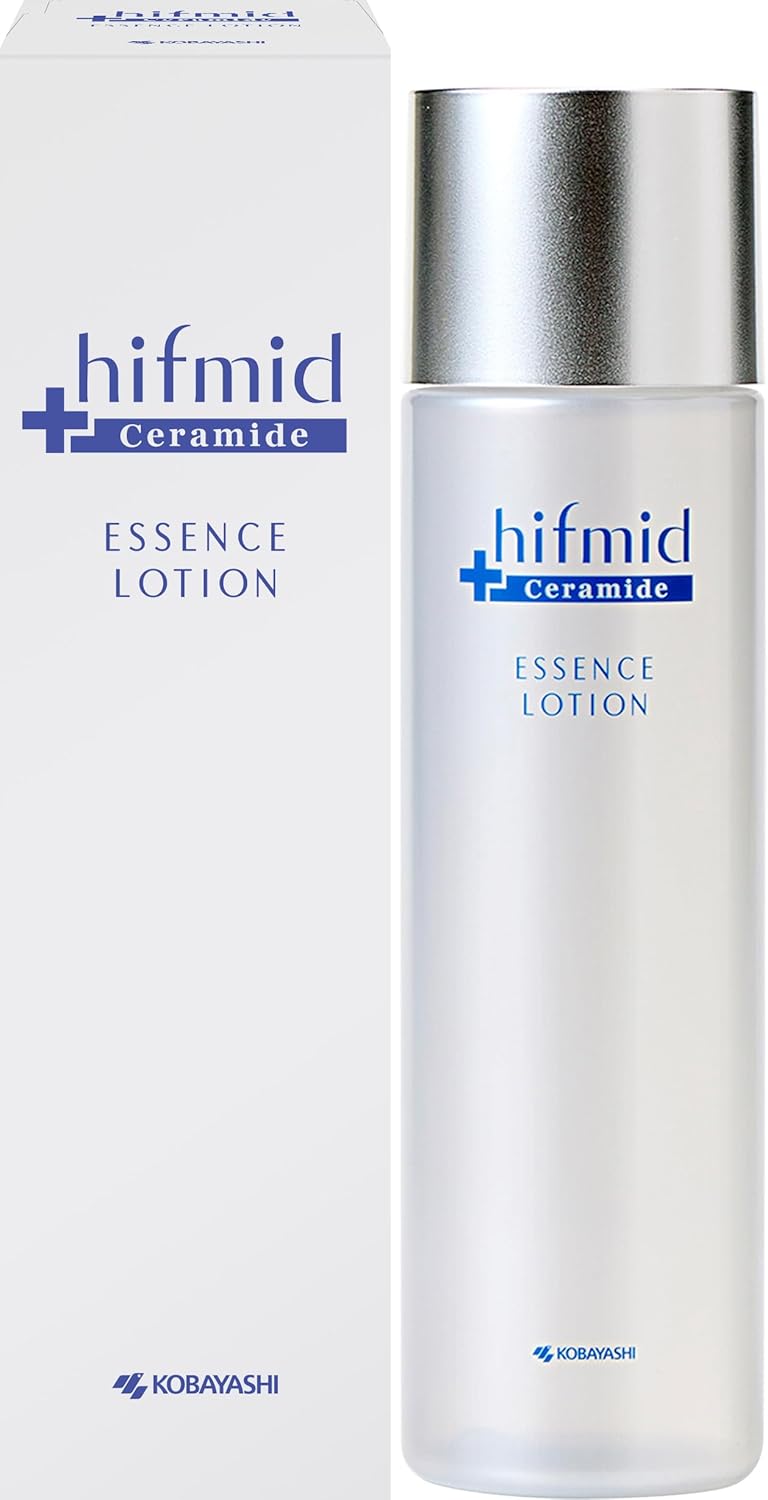 Hifmid Essence Lotion, 6.1 fl oz (180 ml), Human Shaped Ceramide, 3 Types, Sensitive Skin, Dry, Hypoallergenic, Moisturizing, Gentle, Moisturizing, Moisture Barrier Function, Main Unit, Kobayashi