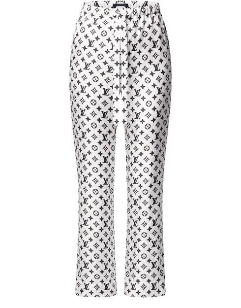 LOUIS VUITTON Monogram Pajama Pants - Image 1