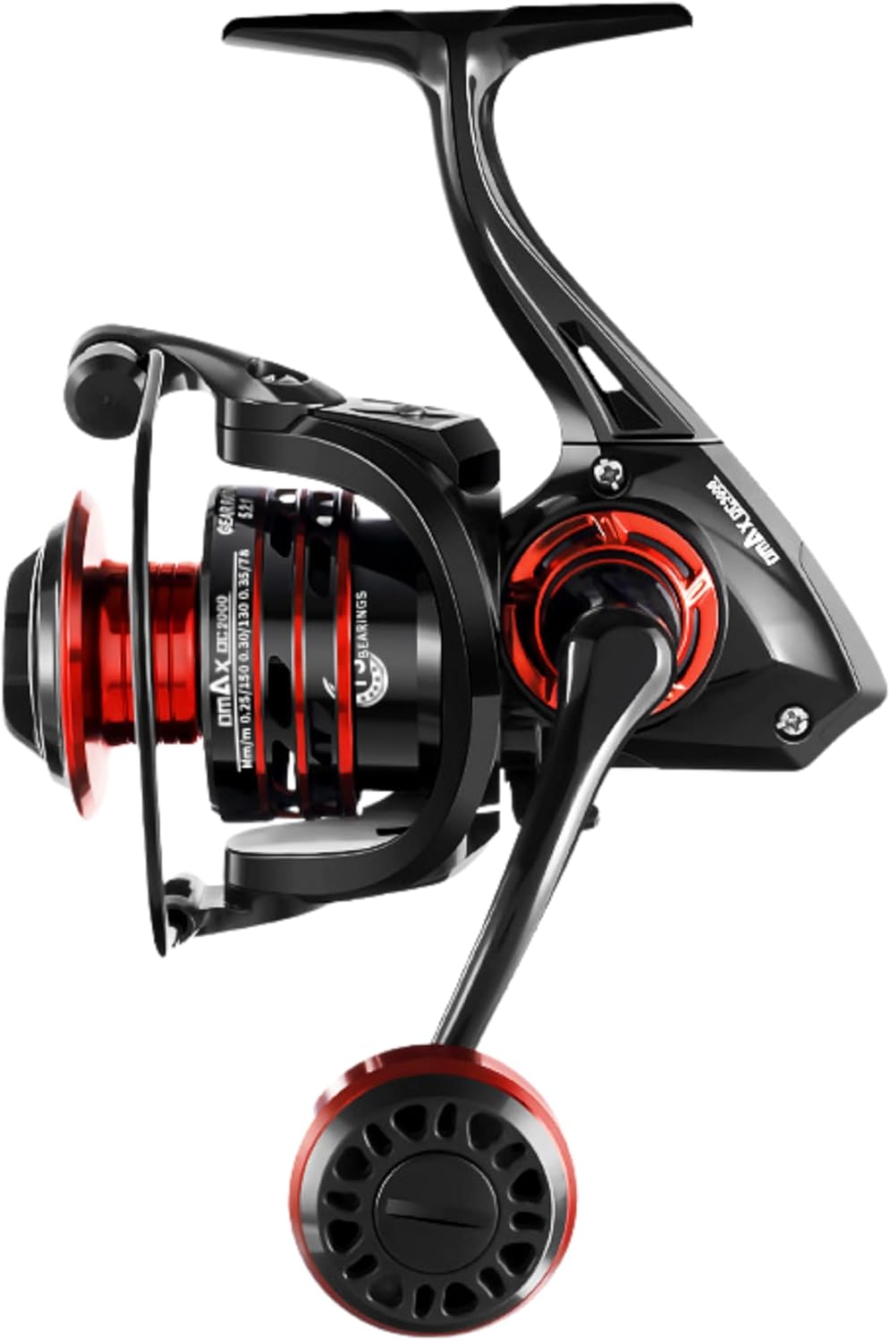 スピニングリール 1000番 2000番 3000番 4000番 5000番 6000番 7000番 釣り リール 遠投 最大ドラグ力12KG 海釣り 川釣り 湖釣り 防波堤 渓流釣り 釣り具 [並行輸入品]