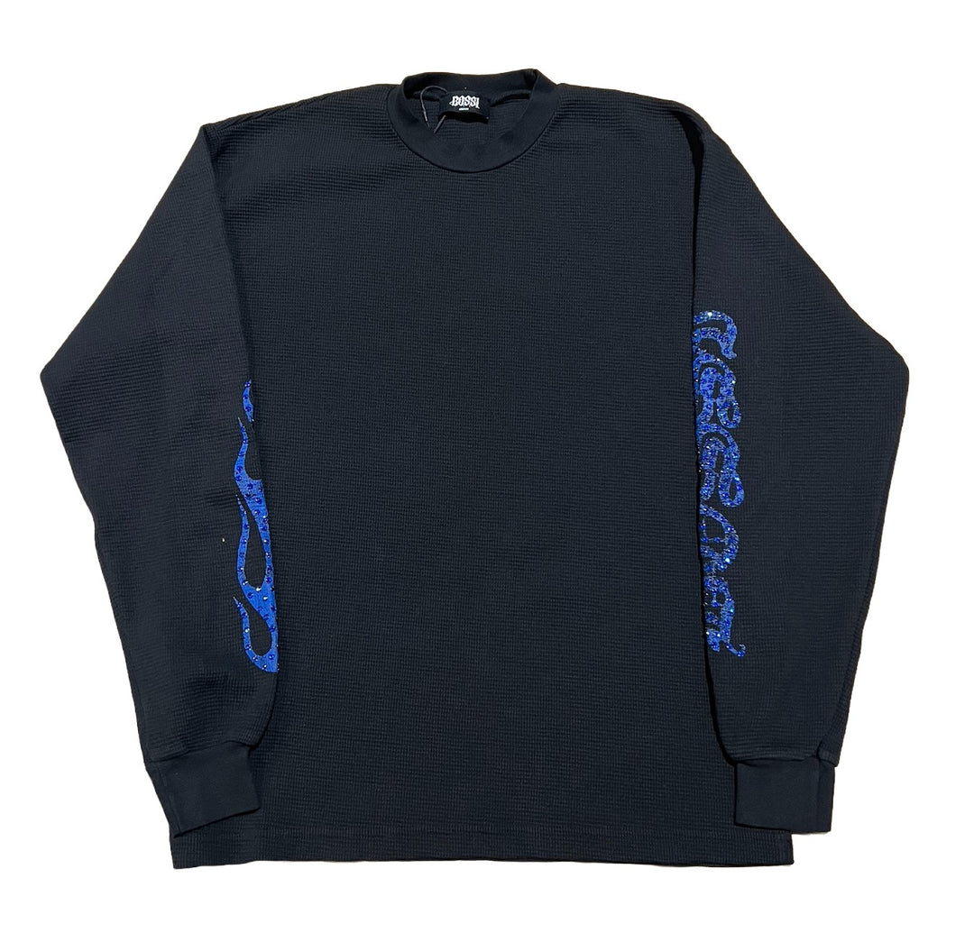 BOSSI 'BLUE FLAME' BLACK THERMAL