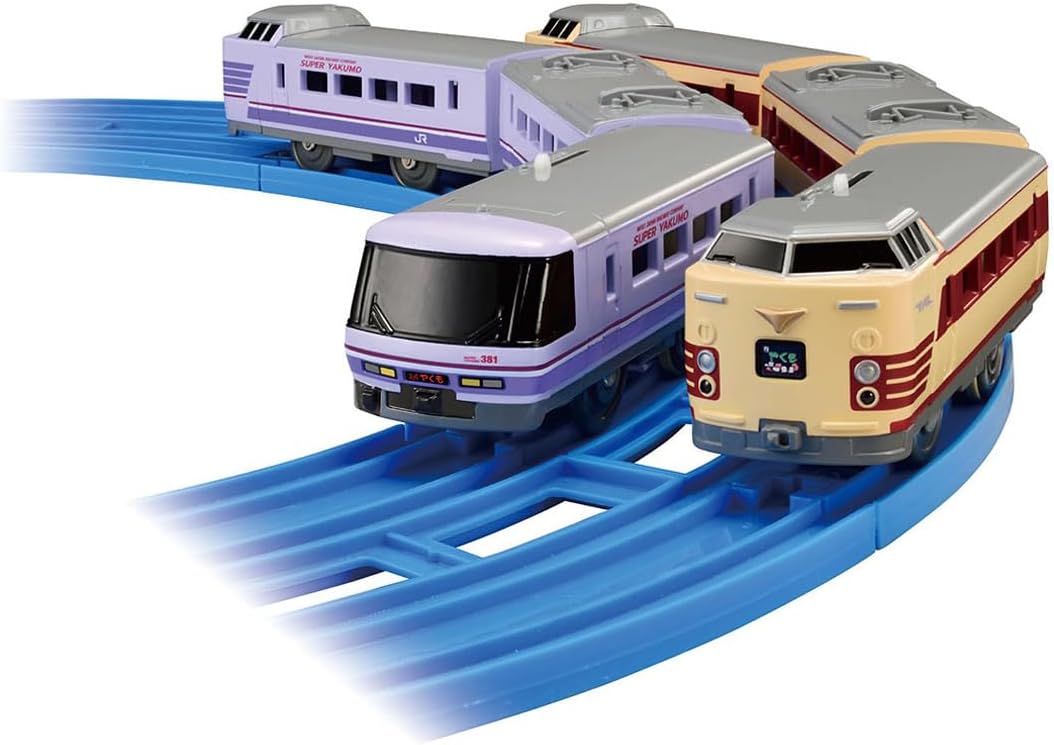 Takara Tomy Plarail 381 Series Express Smoke (Japanese Railway & Super Smoke) Train Toy Toy for 3 Years and Up