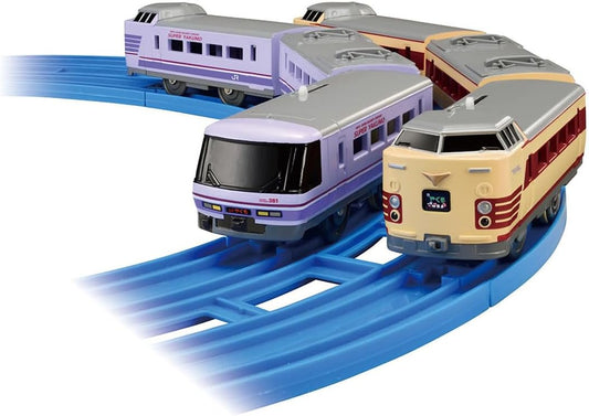 Takara Tomy Plarail 381 Series Express Smoke (Japanese Railway & Super Smoke) Train Toy Toy for 3 Years and Up