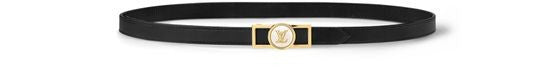 LOUIS VUITTON Dauphine Pearl 20mm Reversible Belt - Image 1