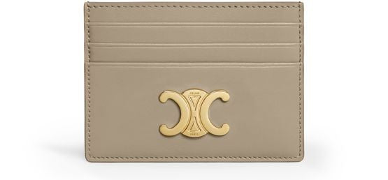 CELINE トリオンフ カードホルダー / シャイニーカーフスキン - Image 1
