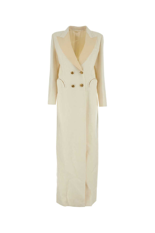 Blaze Ivory Viscose Blend Heart Blazerドレス - Image 1