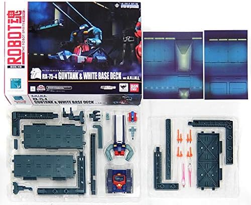 バンダイ(BANDAI) ROBOT魂 -ロボット魂-〈SIDE MS〉RX-75-4 ガンタンク＆ホワイトベースデッキ ver.A.N.I.M.E.『機動戦士ガンダム』(魂ウェブ商店限定)