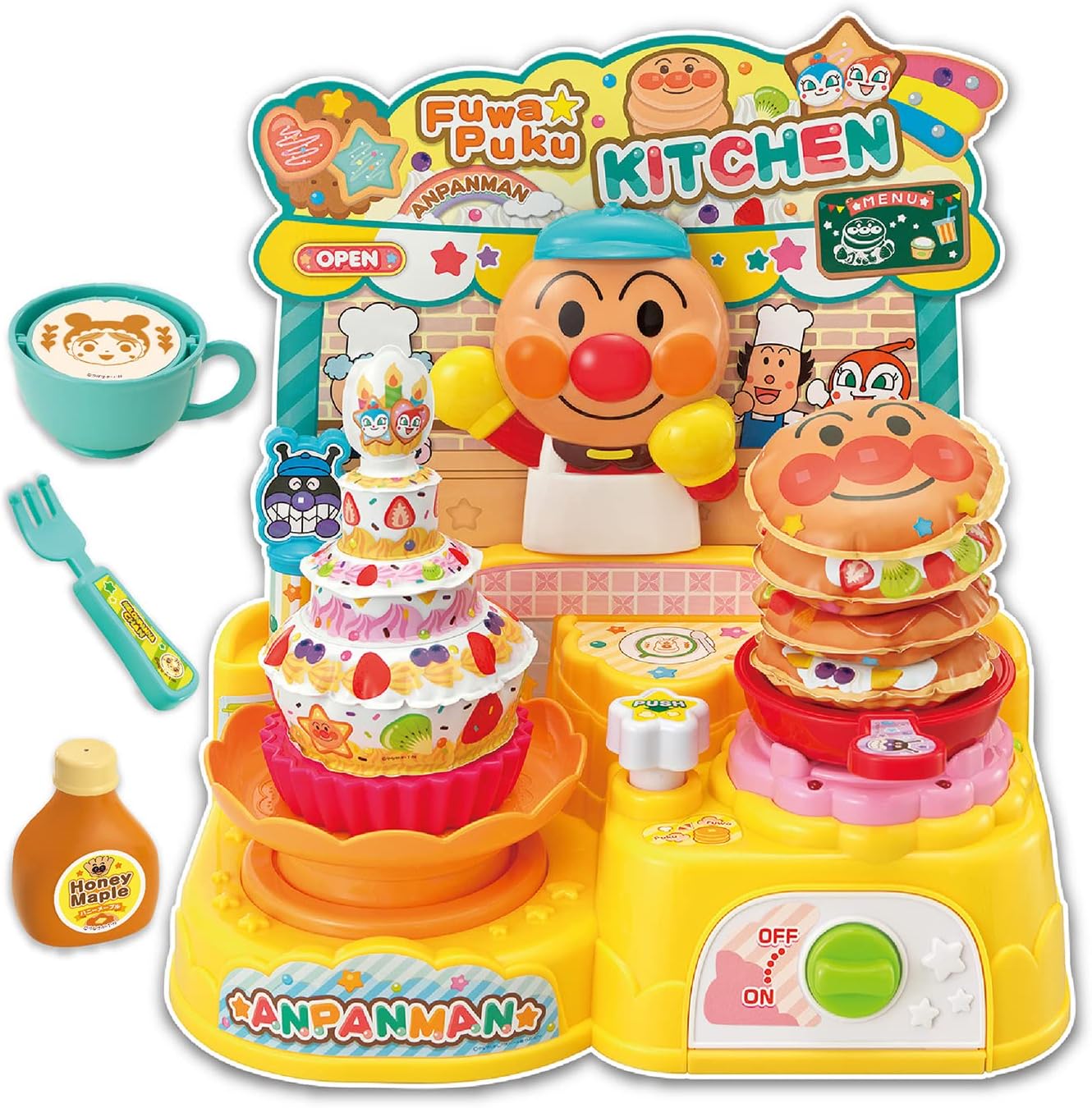 JOYPALETTE Anpanman Surprise! Anpanman's Fluffy Kitchen DX Fluffy Sweets