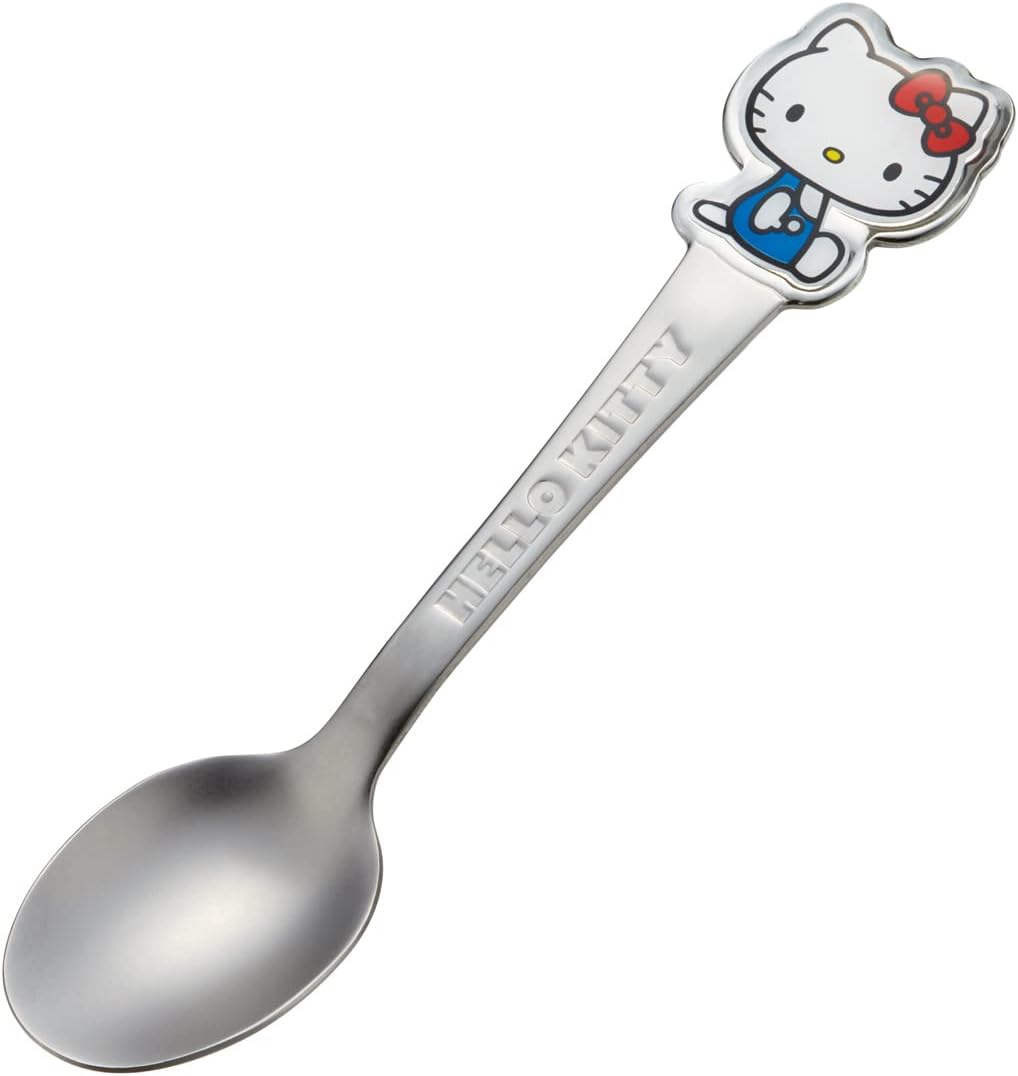 Skater DSS1C-A Hello Kitty Sanrio Children's Stainless Steel Die-Cut Spoon