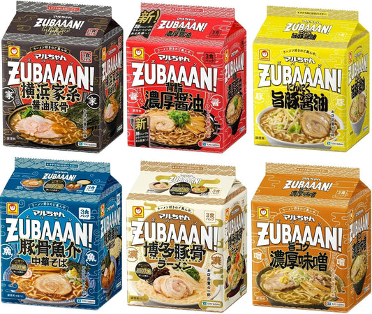 Maru-chan Assortment (Maru-chan's Burn Bag Noodles 6 Types)