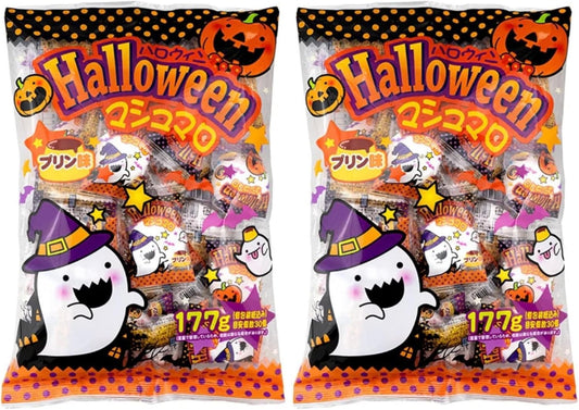 Yakin Halloween Marshmallow Pudding Flavor, 1 Bag, 6.9 oz (177 g)