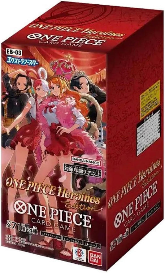 EB-03 One Piece Card Game Extra Booster Heroines Edition (Genuine Box)