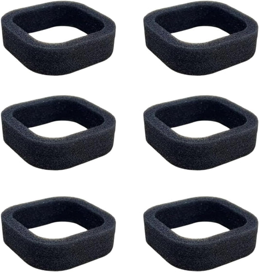 Lawn Trimmer, Air Filter, Universal Sponge Type, Replacement for Carburetors, Air Cleaner, Farm Equipment, Engine, Consumable Goods, 6 Pieces